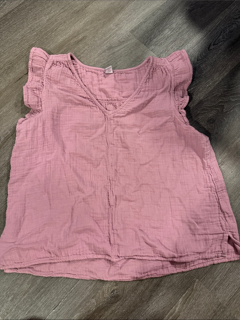 ON Lavender Flutter Sleeve Women's Top